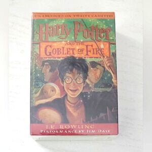 Harry Potter And The Goblet Of Fire Unabridged (12 Cassette Tape Set,‎ 2000)